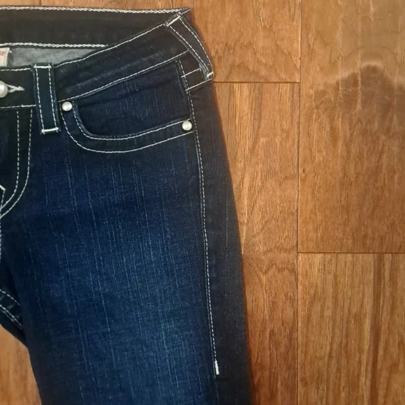 True Religion Bootcut Jeans dark wash - Picture 4 of 14